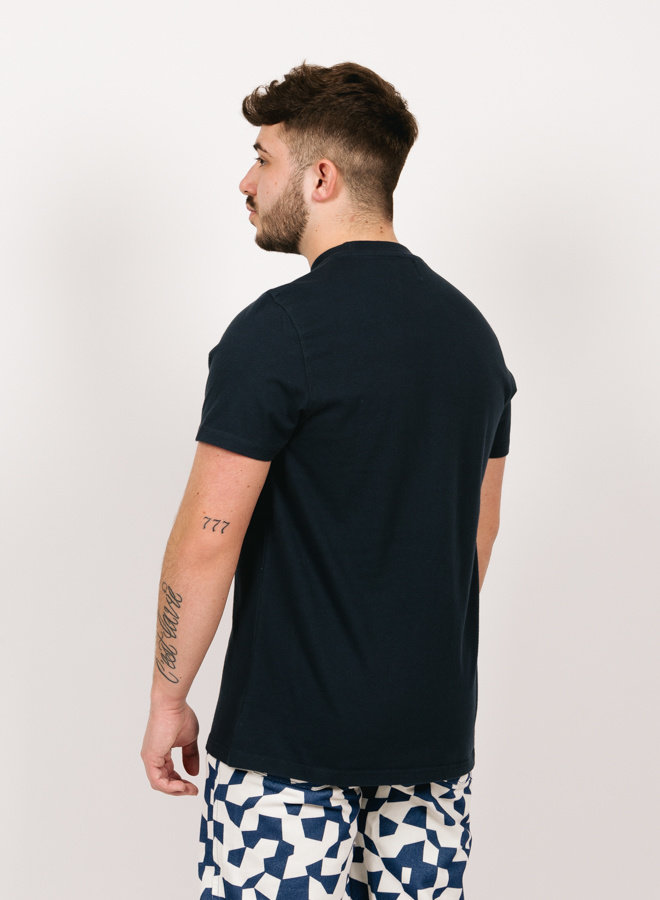 Taut Heart Logo T-shirt Navy