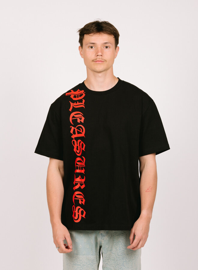 Pleasures Knight Heavyweight Shirt Black - GRAIL