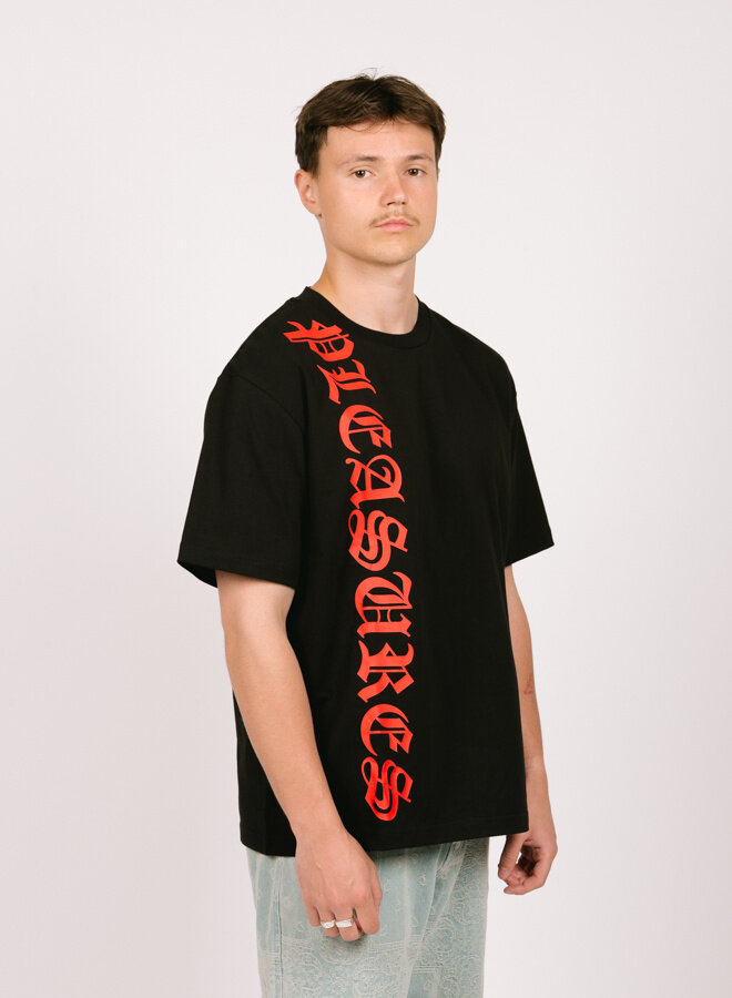 Pleasures Knight Heavyweight Shirt Black - GRAIL