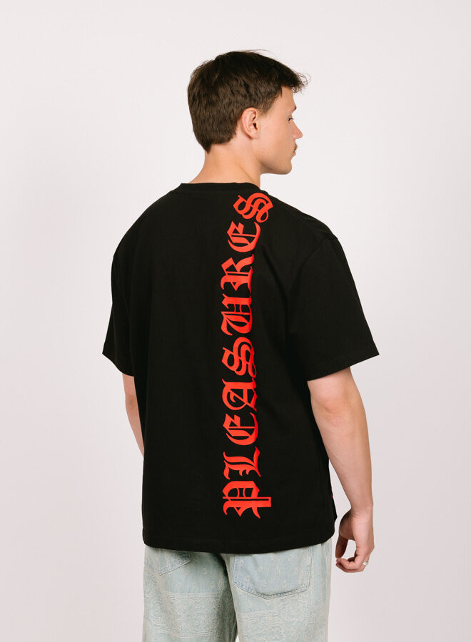 Pleasures Knight Heavyweight Shirt Black - GRAIL