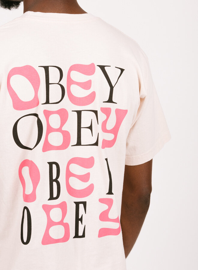 Obey Either Or Organic T-shirt Sago GRAIL