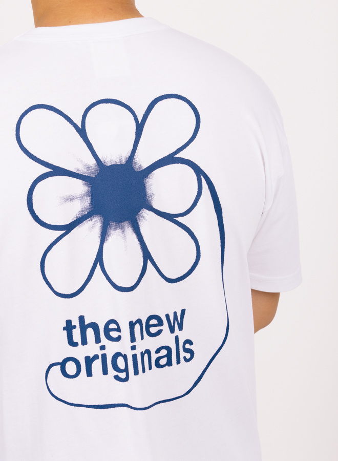 The New Originals Flower Tee White - GRAIL