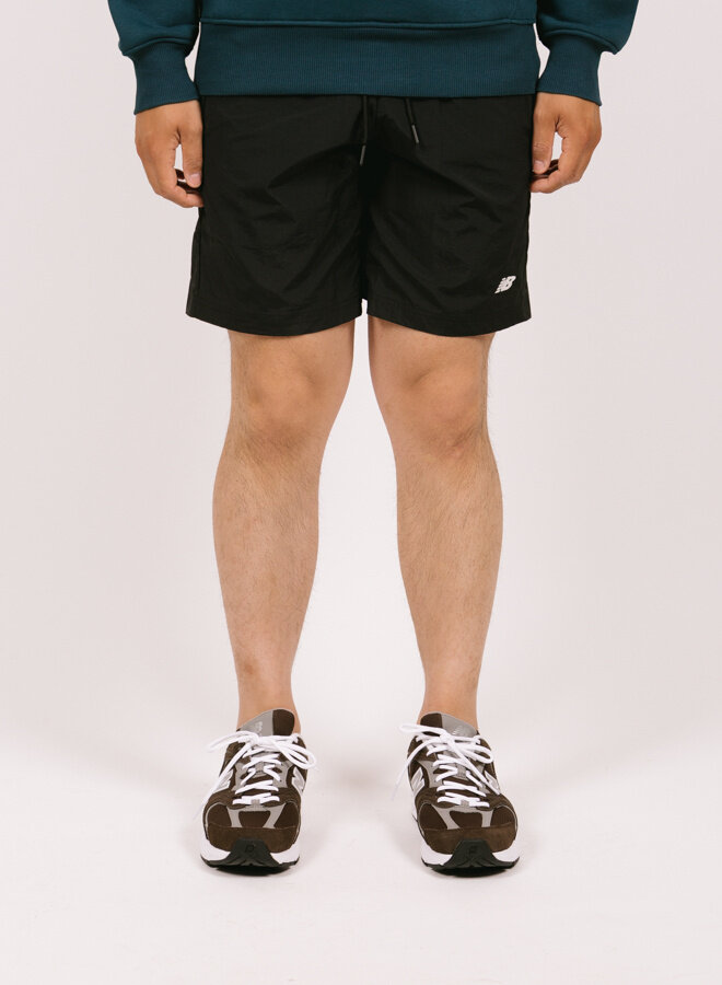 Athletics Remastered Woven Short Black