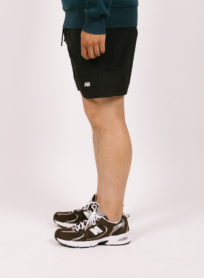 Athletics Remastered Woven Short Black