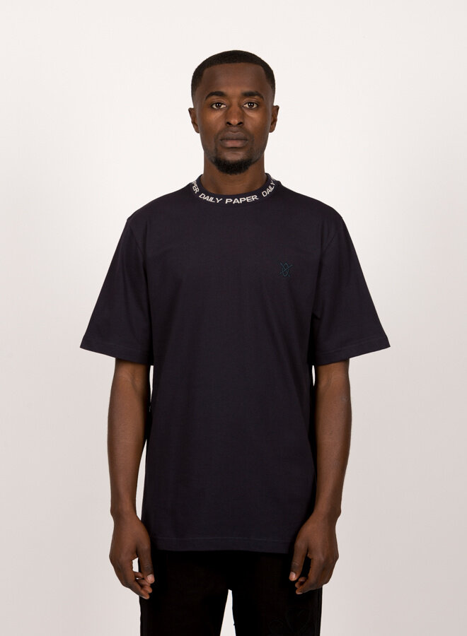 Erib Ss T-Shirt Deep Navy