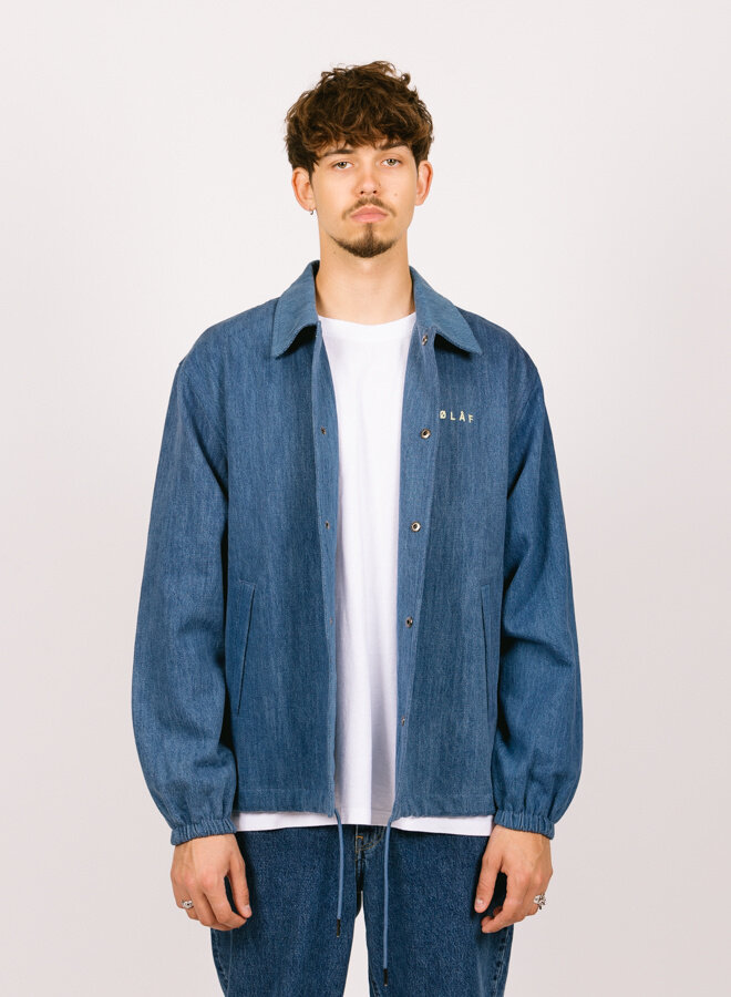 Olaf Denim Coach Jacket Light Denim