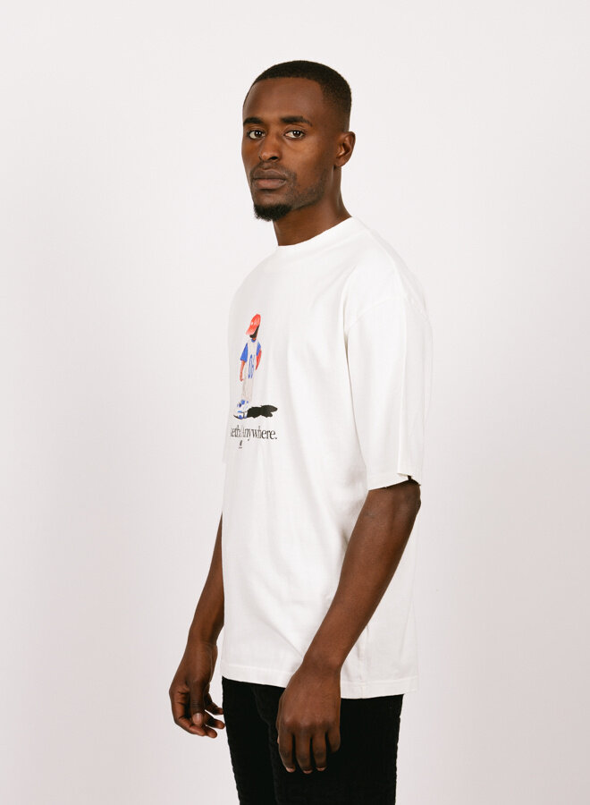 Hoops Graphic T-Shirt White