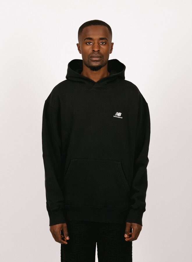 Hoops Fleece Hoodie Black