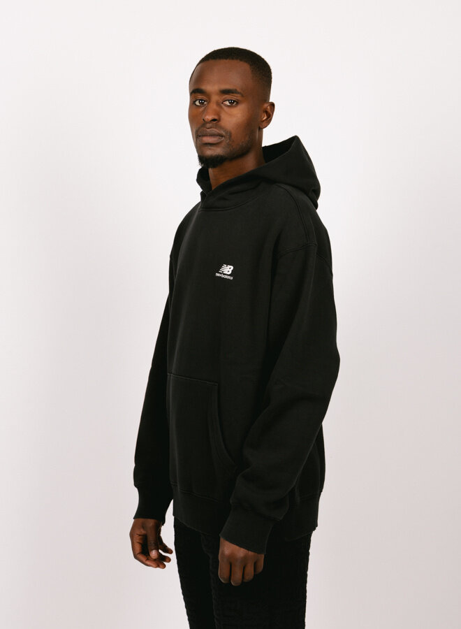 Hoops Fleece Hoodie Black