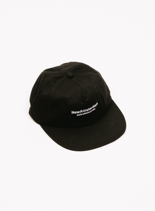 New Amsterdam Surf Association Name Cap Black GRAIL