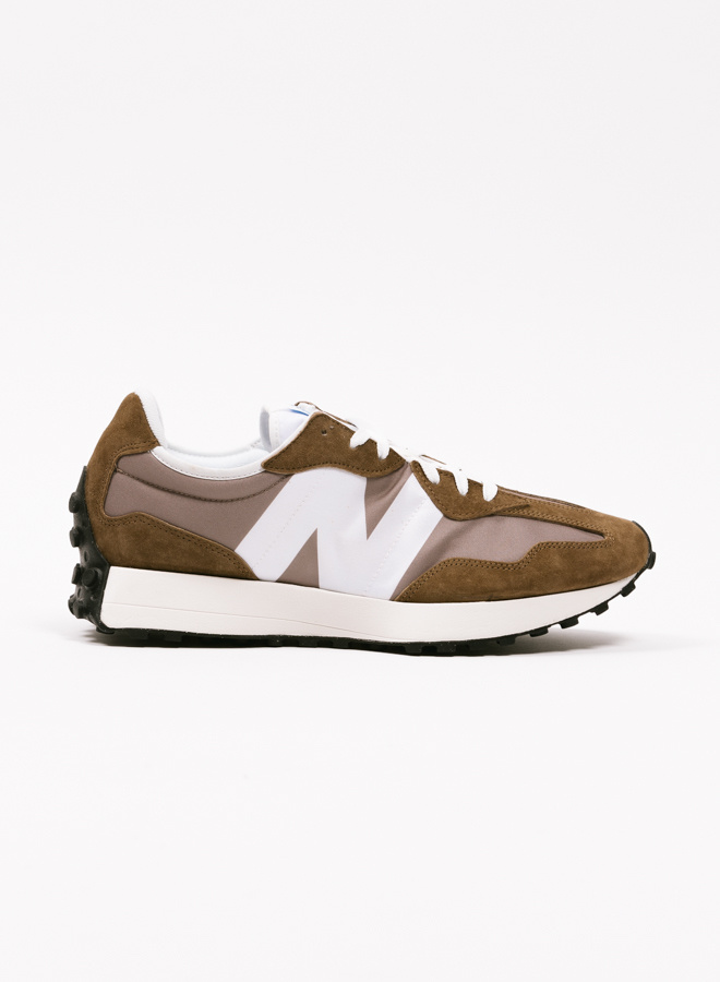 New Balance U 327 LG Brown White - GRAIL