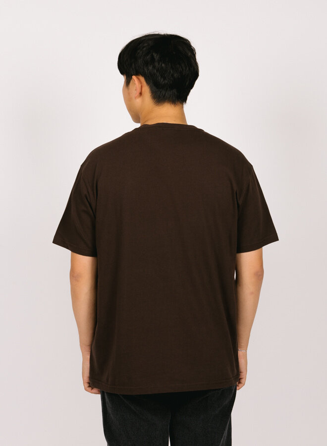 x Napapijri T-shirt Heavyweight Dark Brown