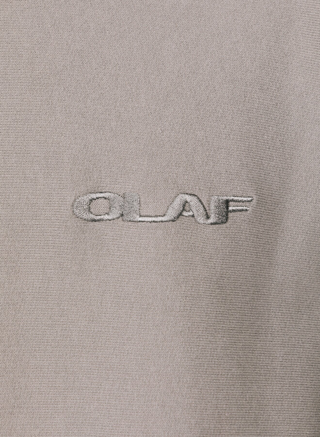 OLAF Drift Logo Crewneck Shade Grey