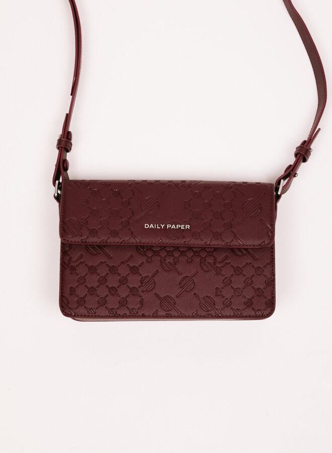 Meru Monogram Bag Bordeaux