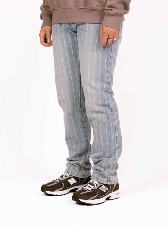 Impact Pinstripe Denim Blue