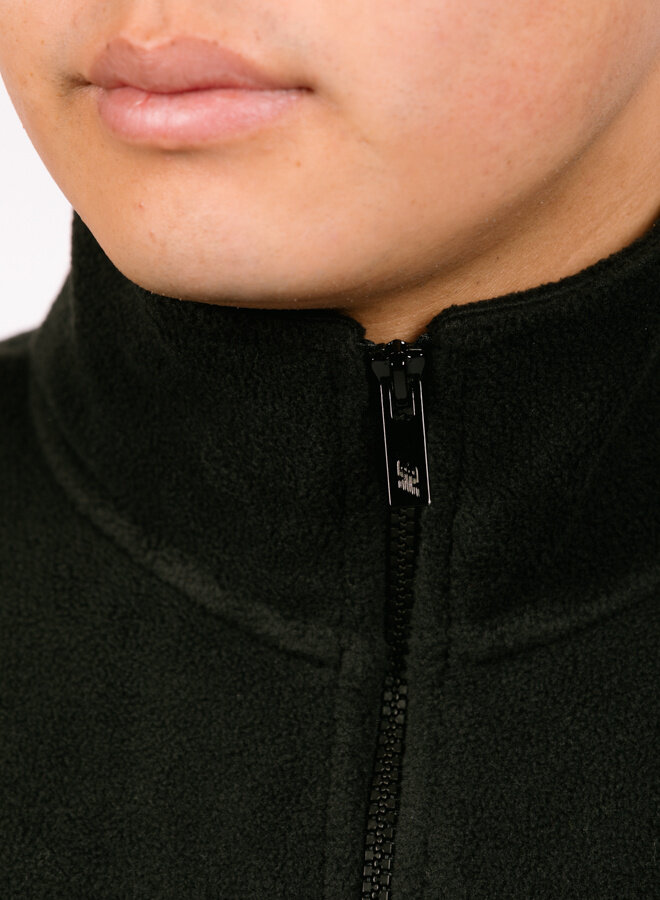 Athletics Remastered French Terry 1/4 Zip Black