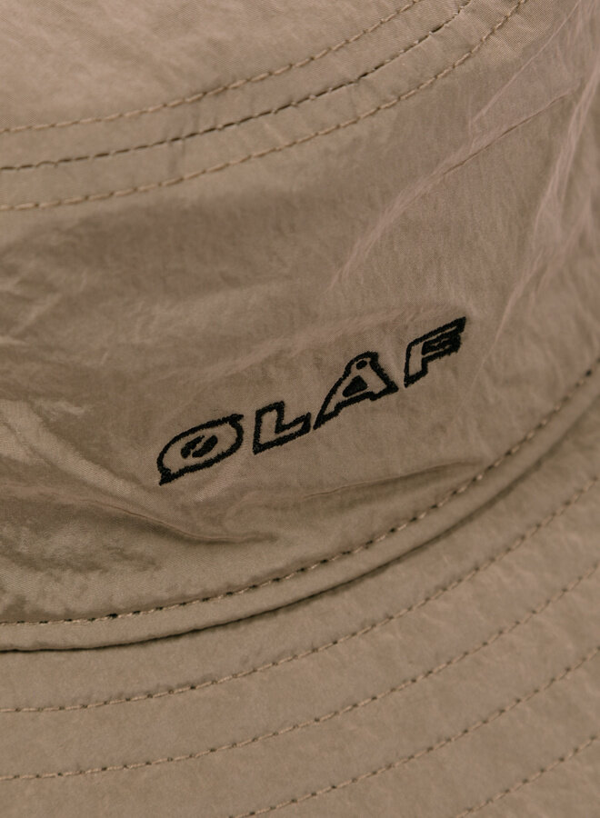 OLAF Nylon Bucket Hat Grey