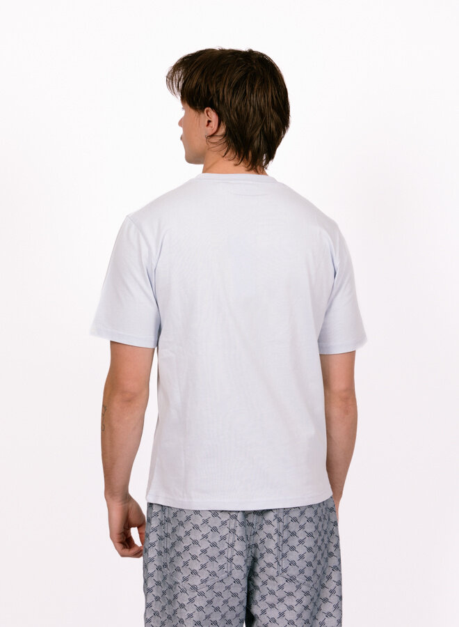 Circle Ss T-shirt Halogen Blue