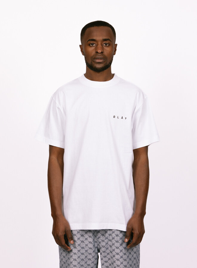 Face Tee Optical White