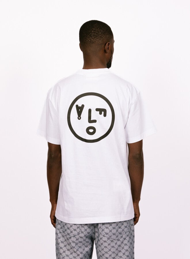 Face Tee Optical White