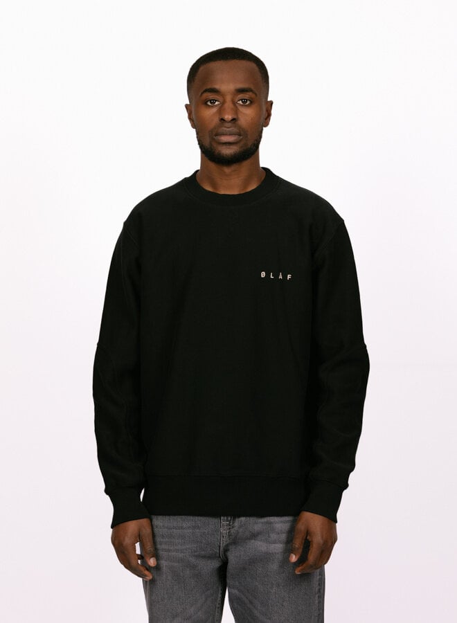 Face Crewneck Black