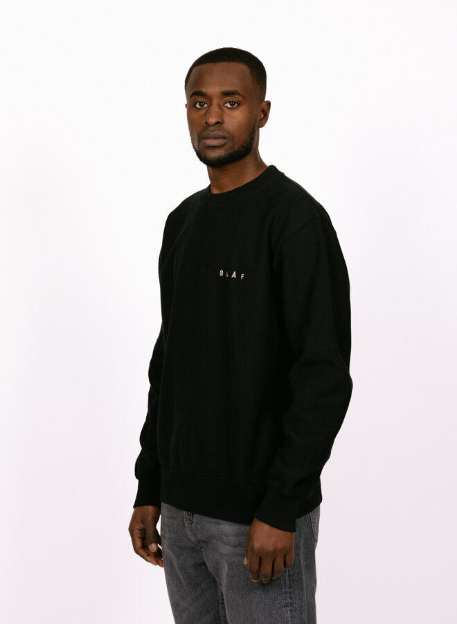 Face Crewneck Black