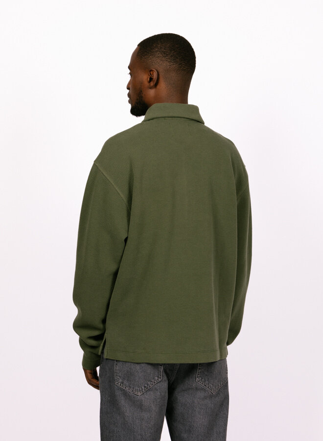 Tide Half Zip Forest Green