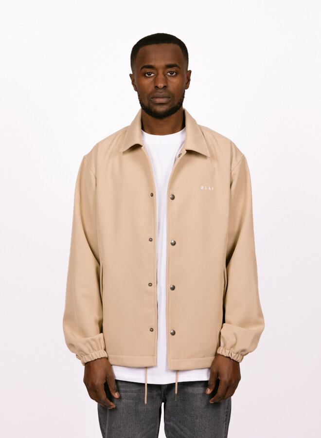 ØLÅF Coach Jacket Cream
