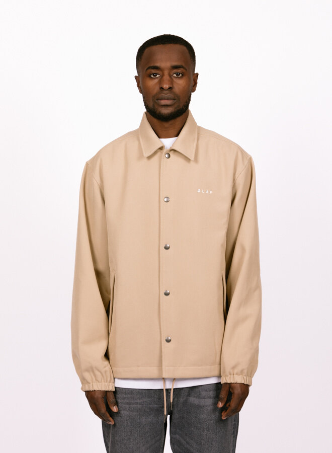 ØLÅF Coach Jacket Cream
