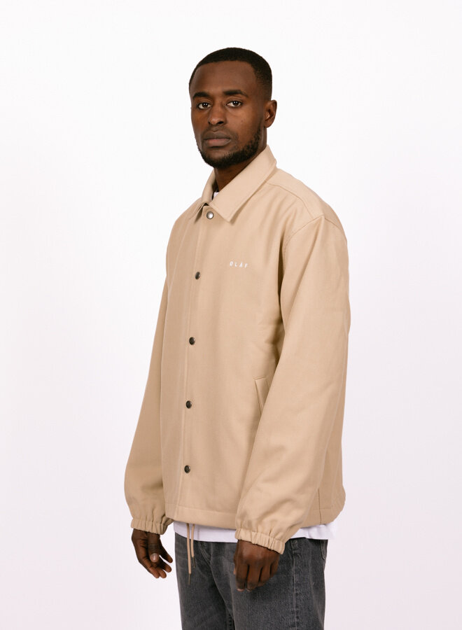 ØLÅF Coach Jacket Cream