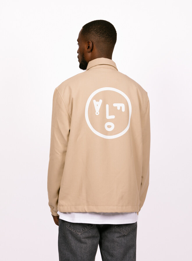 ØLÅF Coach Jacket Cream