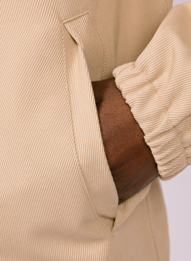 ØLÅF Coach Jacket Cream