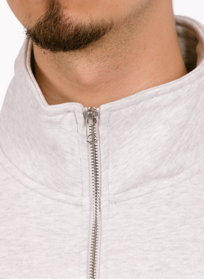 Half Zip Turtleneck Sweat Ash