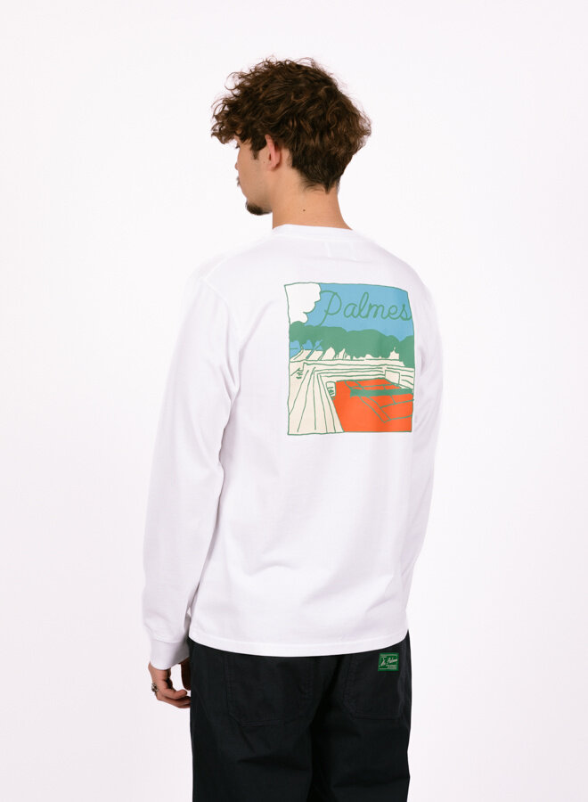 Sunset LS T-Shirt White