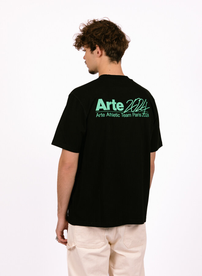Arte Teo Back SS24 T-shirt Black