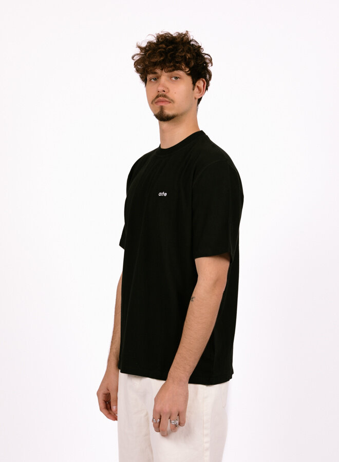 Teo Back Hearts T-shirt Black