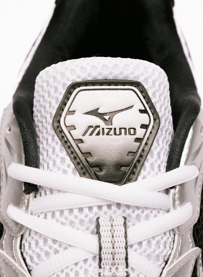 Mizuno Wave Rider 10 White Silver Black - GRAIL Mizuno Wave Rider 10 White Silver Black - GRAIL