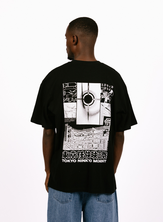 Edwin Tokyo Ninkyo Moment T-shirt Black - GRAIL