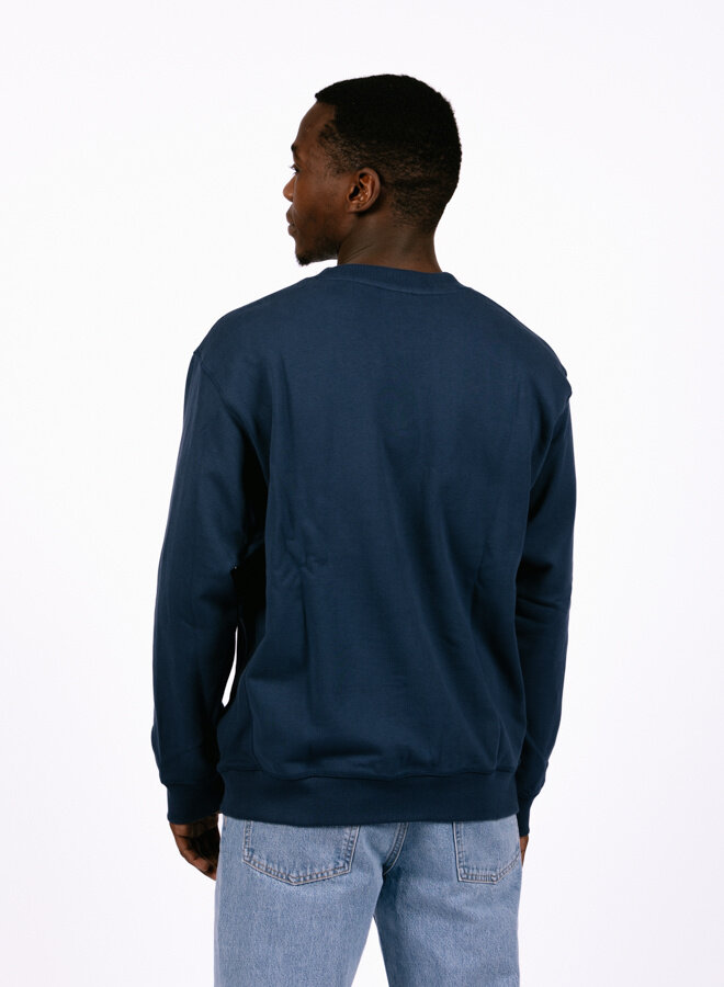 Athletics Sport Style Relaxed Crew Navy