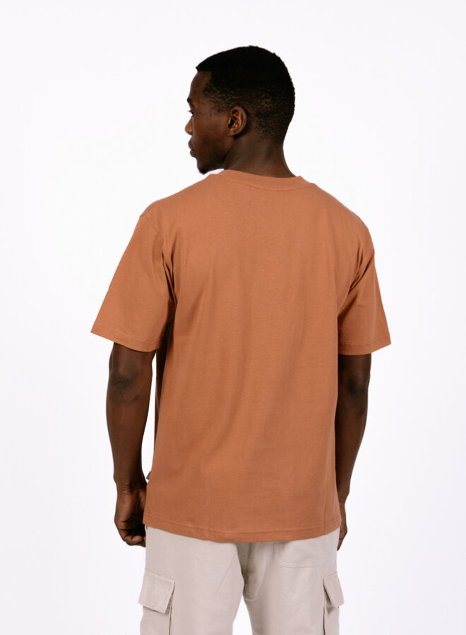 Athletics Baseball Style Relaxed T-shirt Walnut