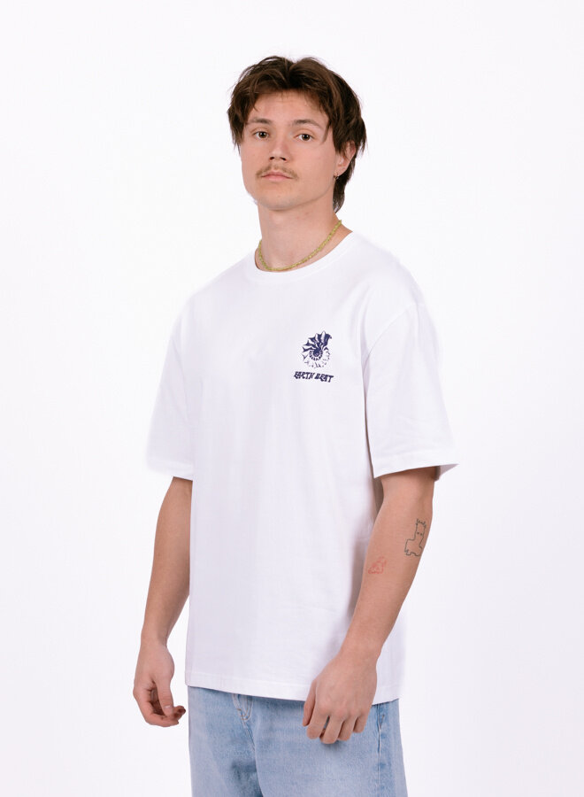 Sawind Uni T-shirt 11725 White Fossil