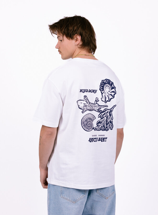 Sawind Uni T-shirt 11725 White Fossil