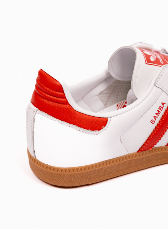 Samba OG W Cloud White / Solar Red / Off White