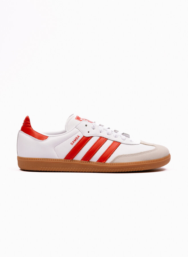 Samba OG W Cloud White / Solar Red / Off White