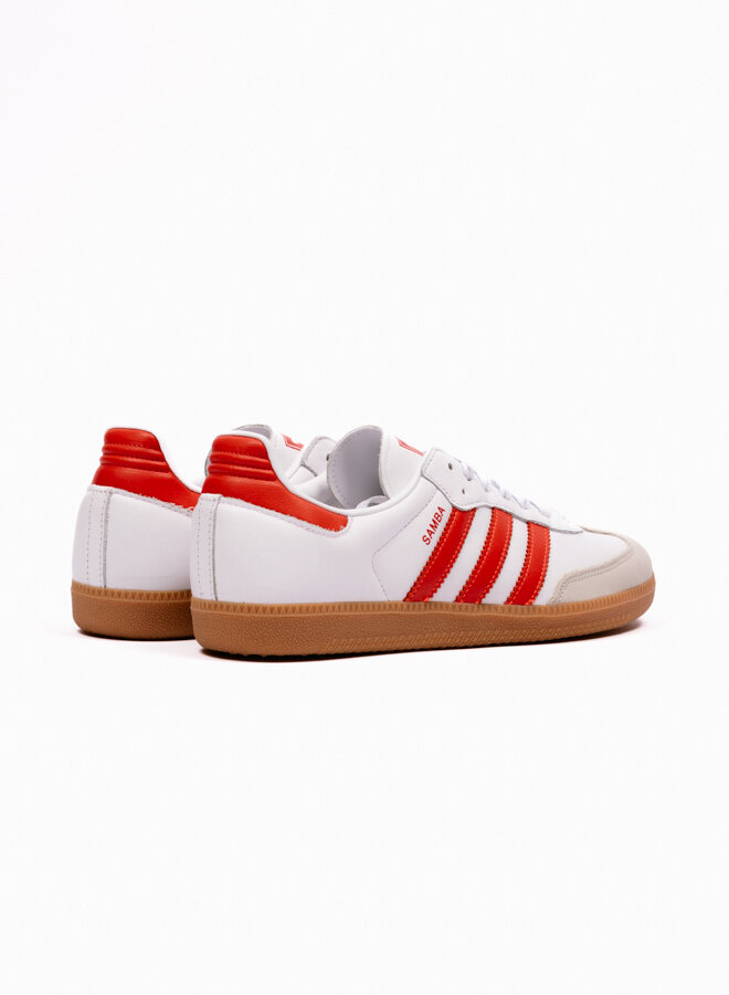 Samba OG W Cloud White / Solar Red / Off White