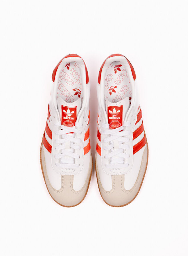 Samba OG W Cloud White / Solar Red / Off White