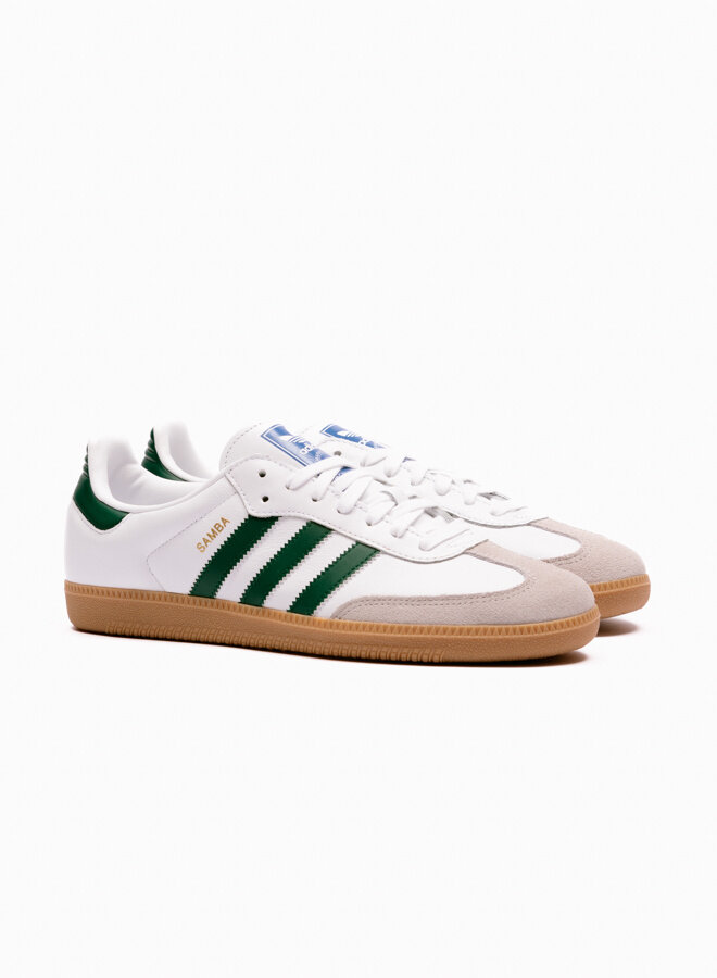 Samba OG Cloud White / Collegiate Green / Gum