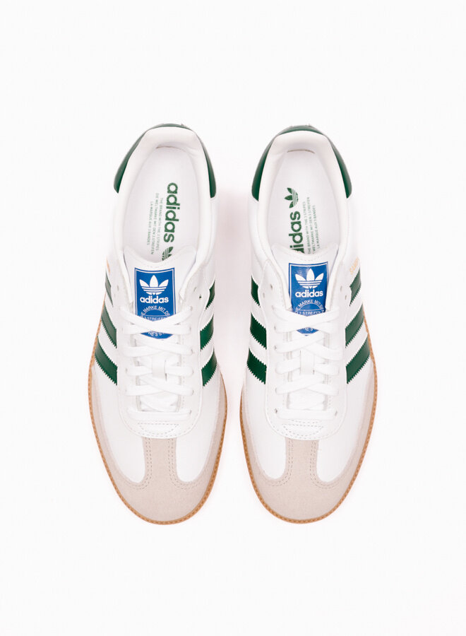 Samba OG Cloud White / Collegiate Green / Gum