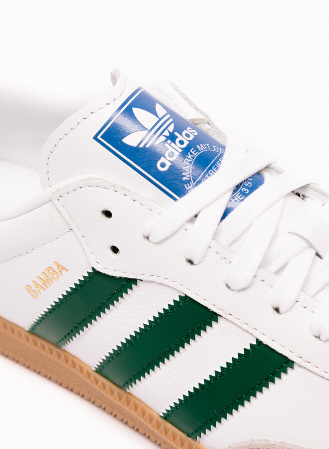 Samba OG Cloud White / Collegiate Green / Gum