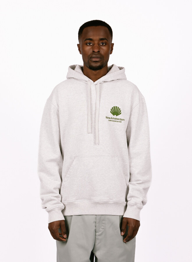 Logo Hoodie Ash Green